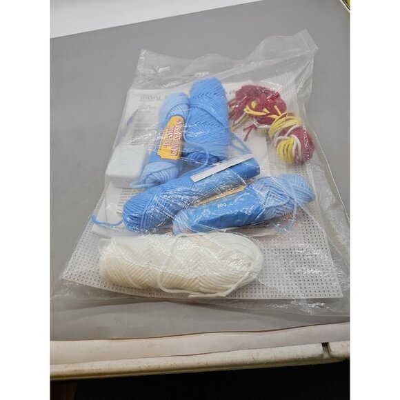 Mary Maxim Village Diner Plastic Canvas Needlepoint Craft Kit #7154 New - Picture 4 of 4